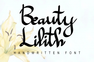 Beauty Lilith Font Download