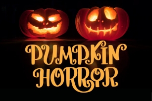 Pumpkin Horror Font Download