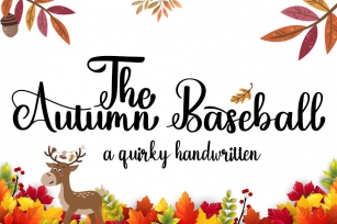 The Autumn Baseball Font Download