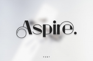 Aspire Typeface Font Download