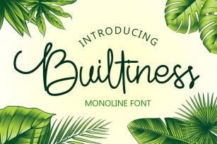 Builtiness Font Download