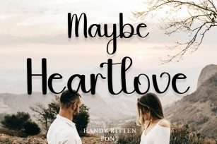 Maybe Heartlove Font Download
