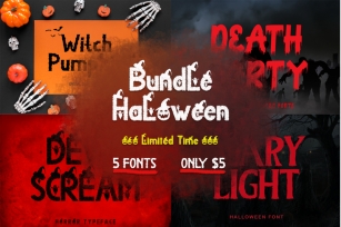 Bundle Halloween Font Download