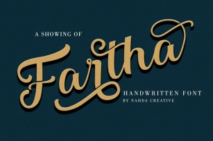 Fartha Font Download