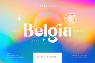 Belgia Modern Classic Font Download
