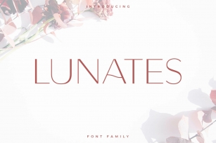 Lunates Family Font Download
