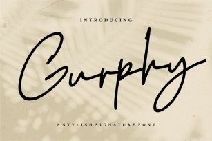 Gurphy Font Download