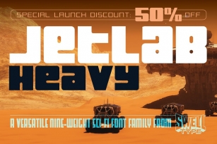 Jetlab Heavy Font Download