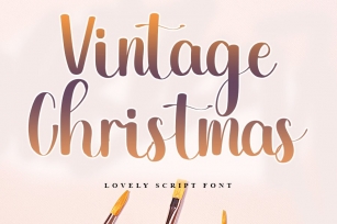 Vintage Christmas Font Download