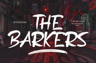 The Barkers Font Download