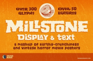 Millstone Hand-Lettered Family Font Download