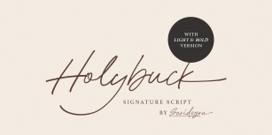 Holybuck Font Download