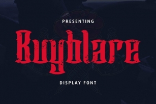 Web Buyblare Font Download
