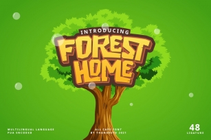 Forest Home Font Download