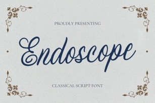 Web Endoscope Font Download