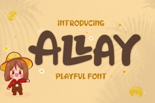 Allay - Display Playful Font Font Download