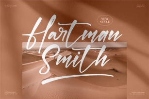 Hartman Smith - Handwritten Font Font Download