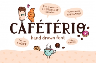 Cafeterio cute kids Font Download
