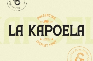 Web LaKapoela Font Download