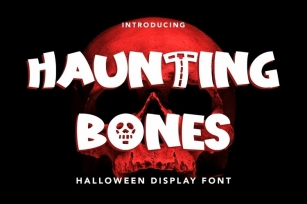 Web Haunting Bones Font Download