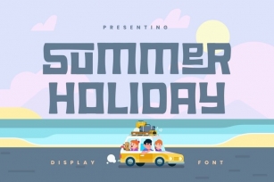 Web Summer Holiday Font Download