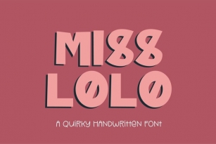 Web Miss Lolo Font Download
