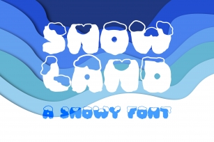 Snow Land Font Download