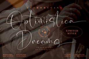 Optimistica Dreams Signature Font LS Font Download