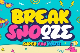 Break Snooze Font Download