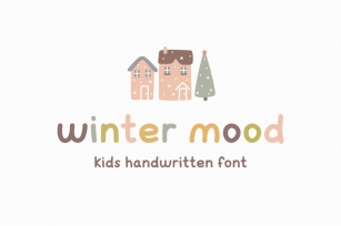 Winter mood | Kids font Font Download