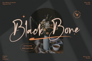 Black Bone Font Download