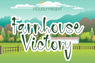 Farmhouse Victory Font Download
