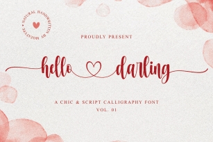 Hello Darling Font Download