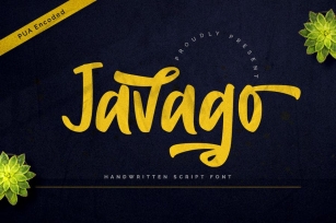 Javago - Handwritten Script Font Font Download