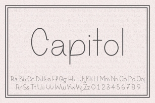 A Capitol Font Download