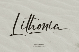 Lithonia Calligraphy Font Download
