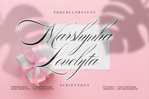 Marshynha Lovelytta Font Download