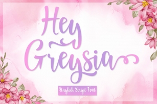 Hey Greysia Font Download