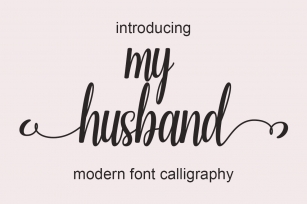 My Husband Font Download
