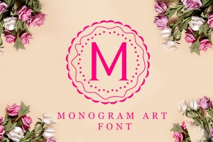 Monogram Art Font Download