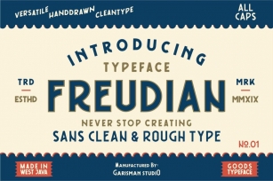 Freudian - Vintage Typeface Font Download