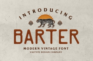 Barter Vintage Font Font Download