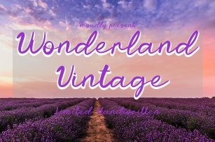 Wonderland Vintage Font Download