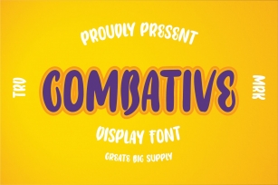 Combative Font Download