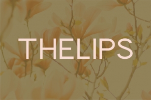 Thelips Font Download