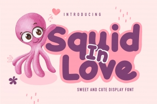 Squid in Love Font Download