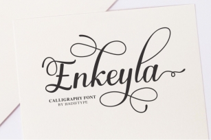 Enkeyla Script Font Download