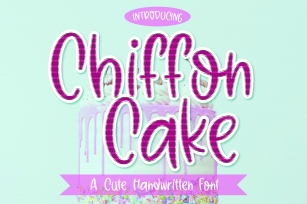 Chiffon Cake Font Download