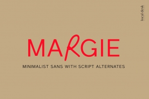 Margie – Sans with Script Alternates Font Download