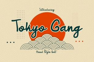 Tokyo Gang Font Download